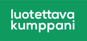 Luotettava kumppani logo.